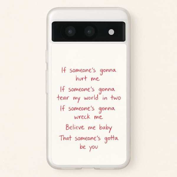 Babydoll Lyrics - Jamie Miller Phone Case - Google Pixel 8a / Standard