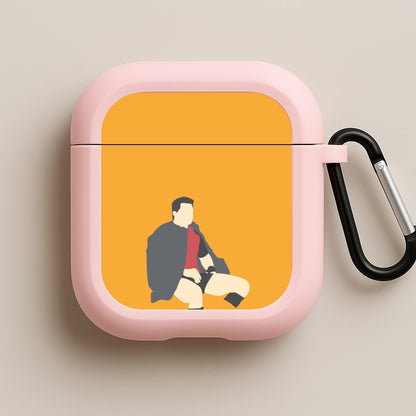 Richie McCaw - Rugby Pink AirPods Case