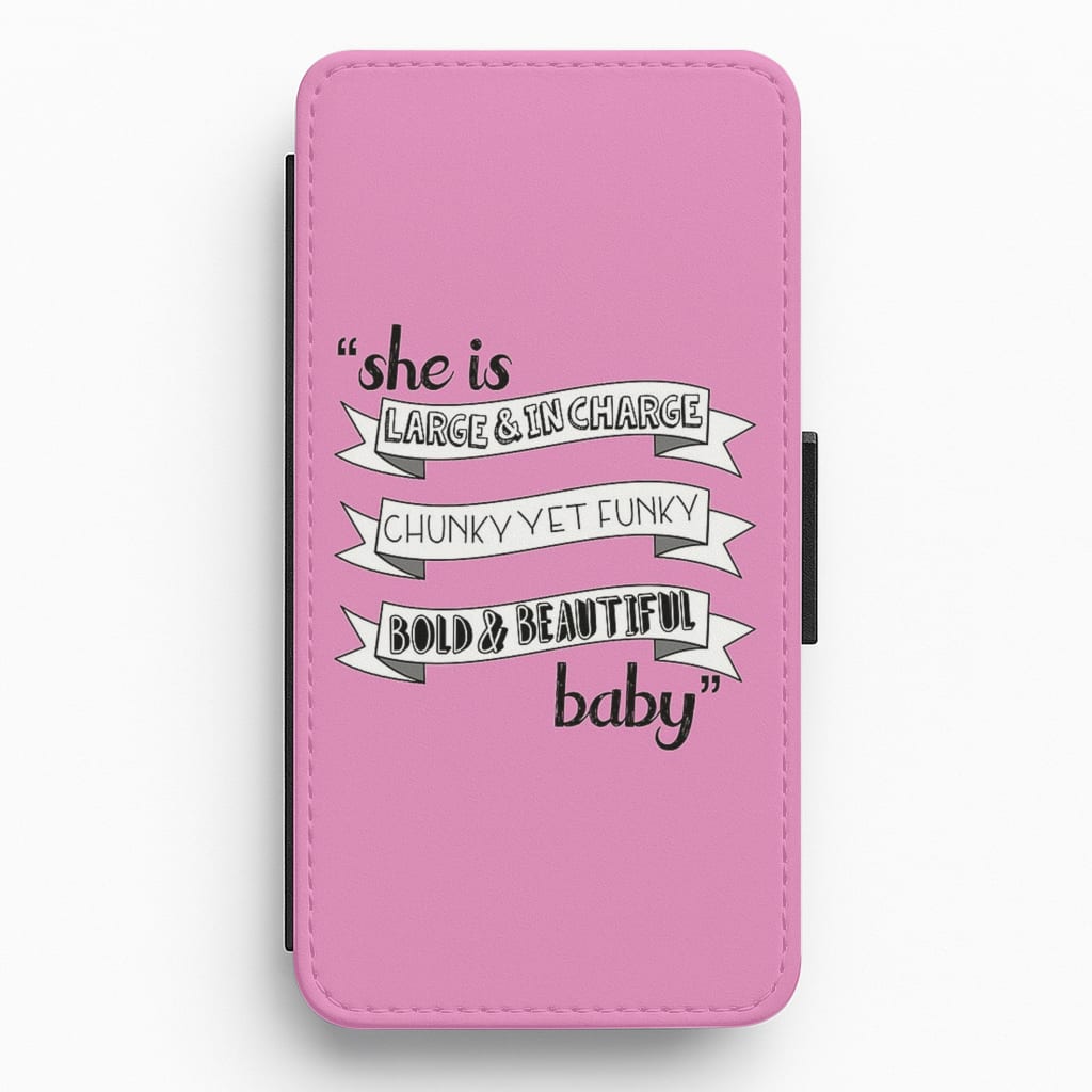Latrice Royale - Large and in Charge - RuPaul's Drag Race Flip Wallet Phone Case
