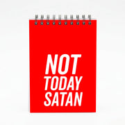 Red Not Today Satan - Drag Queen's Drag Race Notebook 4