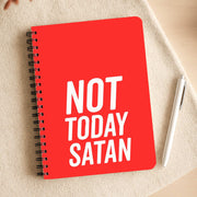 Red Not Today Satan - Drag Queen's Drag Race Notebook 3