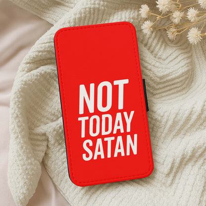 Red Not Today Satan - Drag Queen's Drag Race Flip Wallet Phone Case