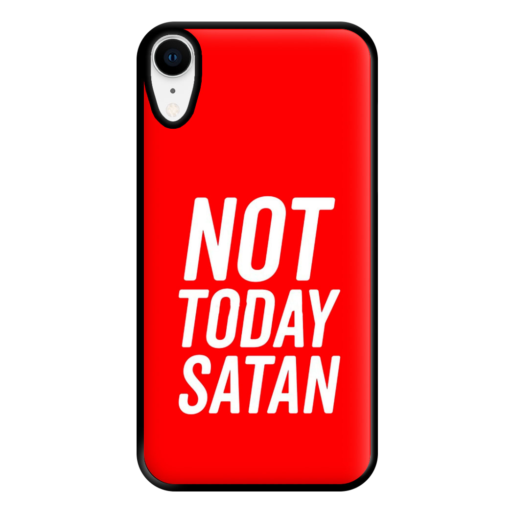 Red Not Today Satan - Drag Queen's Drag Race Phone Case for iPhone XR