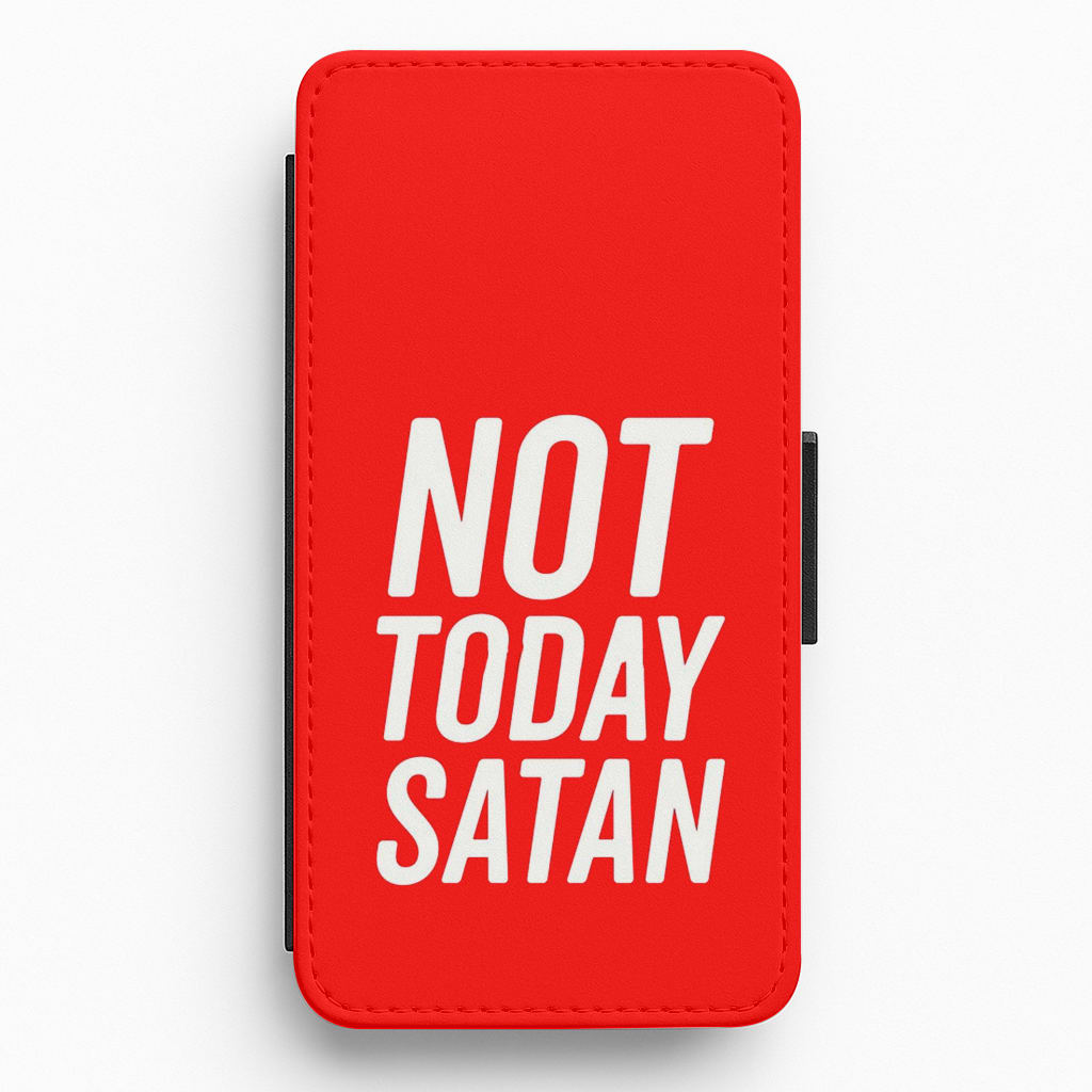 Red Not Today Satan - Drag Queen's Drag Race Flip Wallet Phone Case