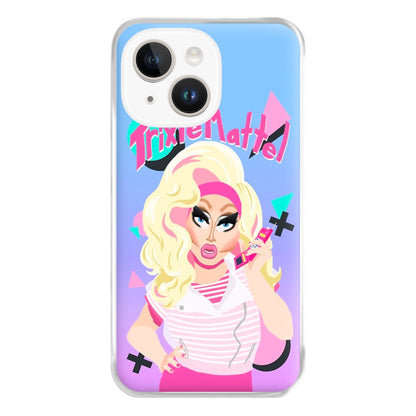 Trixie Mattel 80's Realness - Drag Queen's Drag Race Phone Case for iPhone 14 Plus