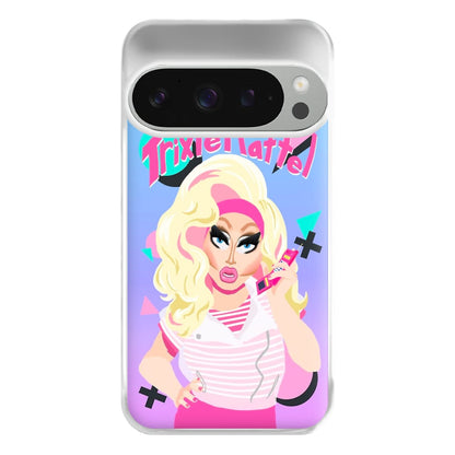 Trixie Mattel 80's Realness - Drag Queen's Drag Race Phone Case for Google Pixel 9 Pro XL