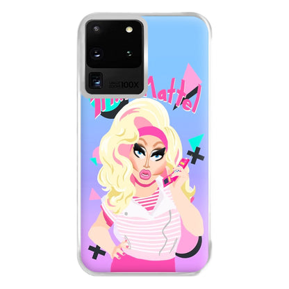 Trixie Mattel 80's Realness - Drag Queen's Drag Race Phone Case for Galaxy S20 Ultra