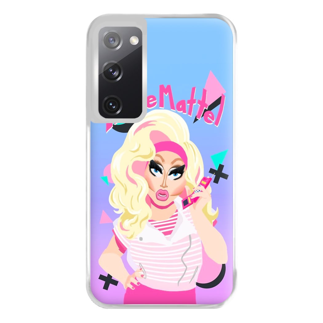 Trixie Mattel 80's Realness - Drag Queen's Drag Race Phone Case for Galaxy S20FE