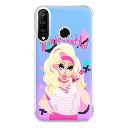 Trixie Mattel 80's Realness - Drag Queen's Drag Race Phone Case for Huawei P30 Lite