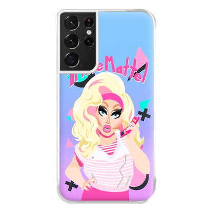 Trixie Mattel 80's Realness - Drag Queen's Drag Race Phone Case for Galaxy S21 Ultra