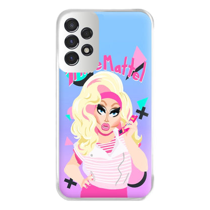 Trixie Mattel 80's Realness - Drag Queen's Drag Race Phone Case for Galaxy A53