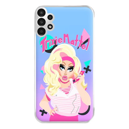 Trixie Mattel 80's Realness - Drag Queen's Drag Race Phone Case for Galaxy A13