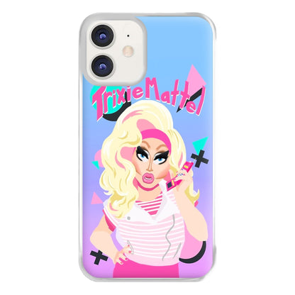 Trixie Mattel 80's Realness - Drag Queen's Drag Race Phone Case for iPhone 12 / 12 Pro