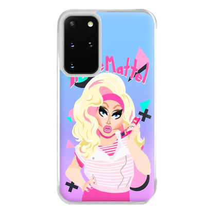 Trixie Mattel 80's Realness - Drag Queen's Drag Race Phone Case for Galaxy S20 Plus