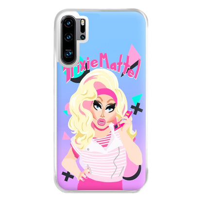 Trixie Mattel 80's Realness - Drag Queen's Drag Race Phone Case for Huawei P30 Pro