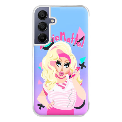 Trixie Mattel 80's Realness - Drag Queen's Drag Race Phone Case for Galaxy A16