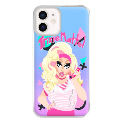 Trixie Mattel 80's Realness - Drag Queen's Drag Race Phone Case for iPhone 12 Mini