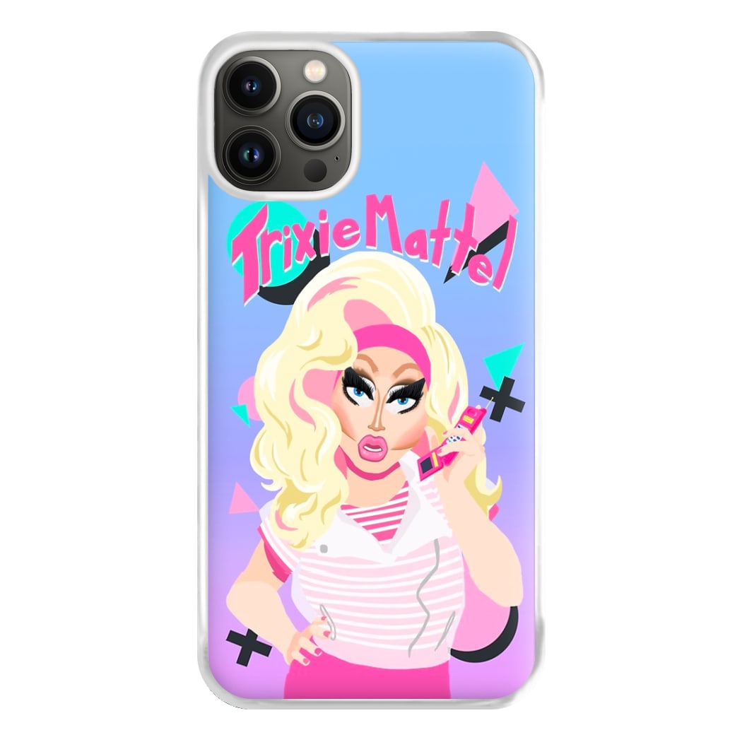 Trixie Mattel 80's Realness - Drag Queen's Drag Race Phone Case for iPhone 13