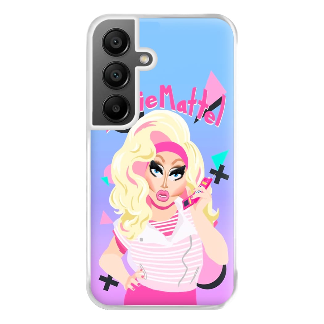 Trixie Mattel 80's Realness - Drag Queen's Drag Race Phone Case for Galaxy A55