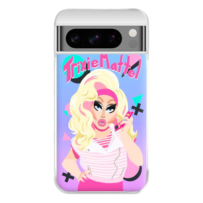 Trixie Mattel 80's Realness - Drag Queen's Drag Race Phone Case for Google Pixel 8 Pro