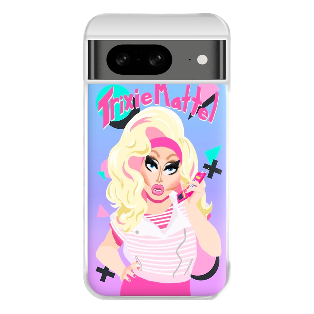 Trixie Mattel 80's Realness - Drag Queen's Drag Race Phone Case for Google Pixel 8