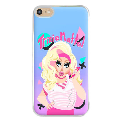 Trixie Mattel 80's Realness - Drag Queen's Drag Race Phone Case for iPhone 6 Plus / 7 Plus / 8 Plus