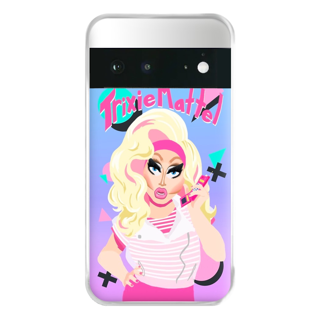 Trixie Mattel 80's Realness - Drag Queen's Drag Race Phone Case for Google Pixel 6a