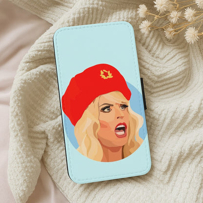KATYA Zamolodchikova - RuPaul's Drag Race Flip Wallet Phone Case