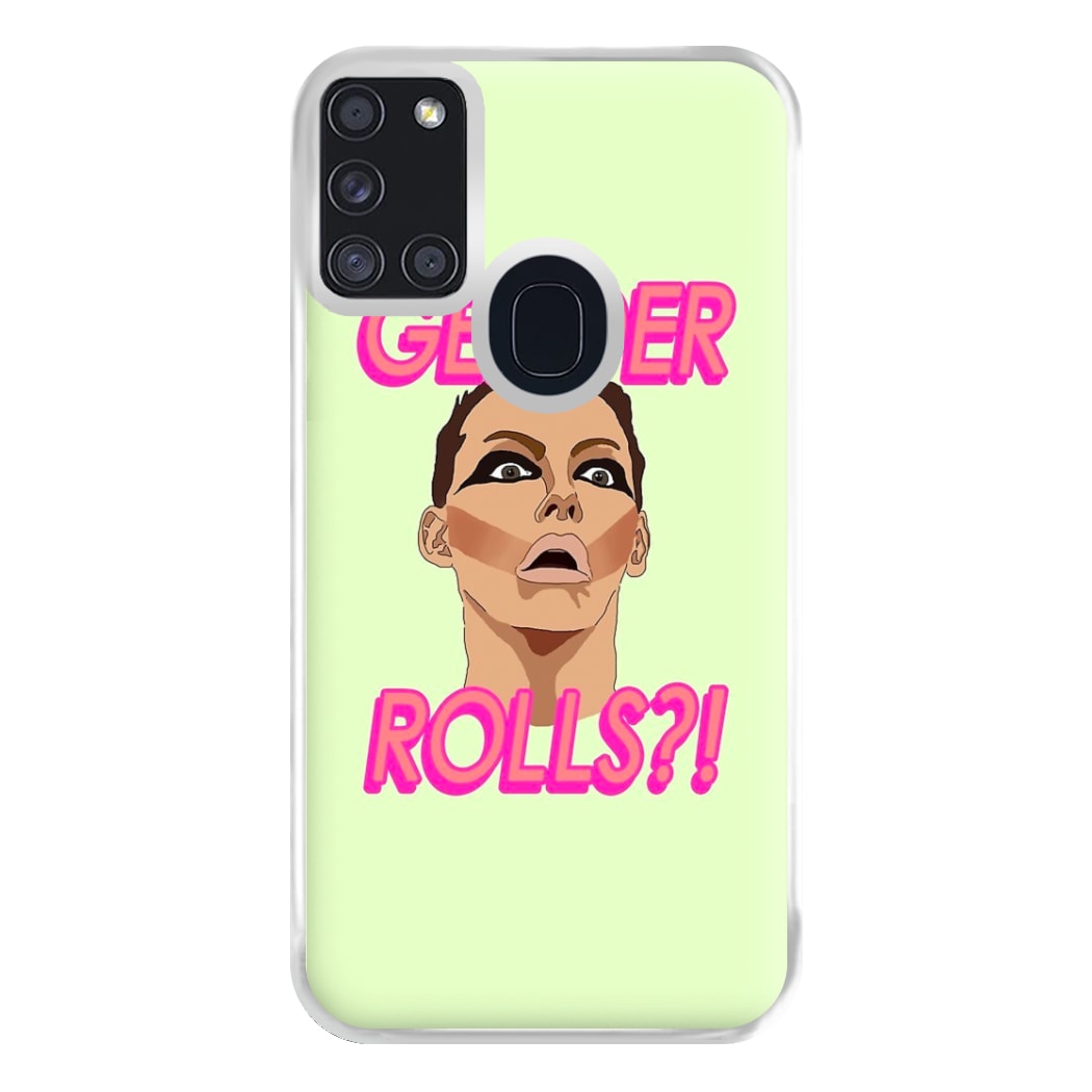 Gender Rolls - Drag Queen's Drag Race Phone Case for Galaxy A21s