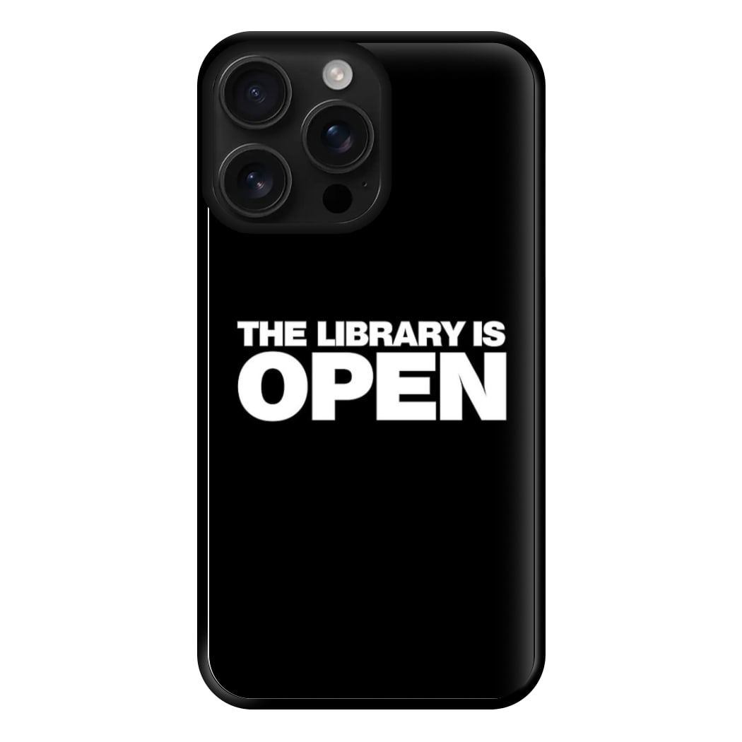 The Library is OPEN - Drag Queen's Drag Race Phone Case for iPhone 16 Pro Max