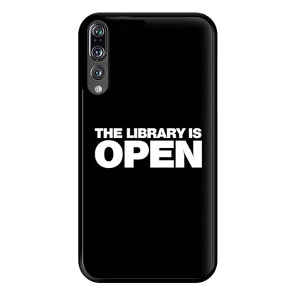 The Library is OPEN - Drag Queen's Drag Race Phone Case for Huawei P20 Pro