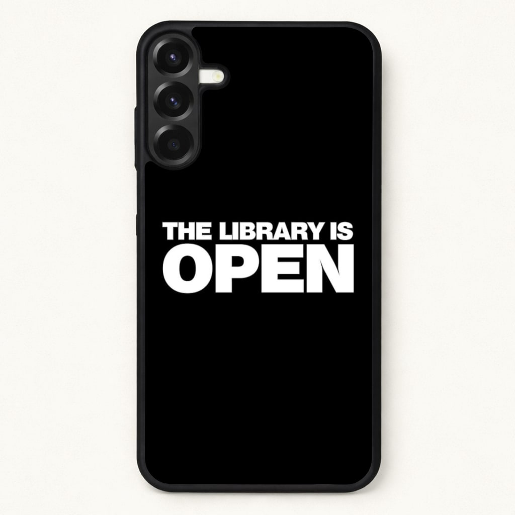 The Library is OPEN - Drag Queen's Drag Race Phone Case for Galaxy A57