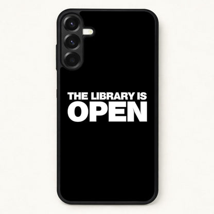 The Library is OPEN - Drag Queen's Drag Race Phone Case for Galaxy A57