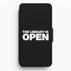 The Library is OPEN - Drag Queen's Drag Race Flip Wallet Phone Case