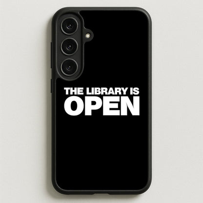 The Library is OPEN - Drag Queen's Drag Race Phone Case for Galaxy S25FE