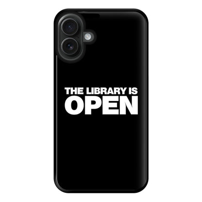 The Library is OPEN - Drag Queen's Drag Race Phone Case for iPhone 16 Plus