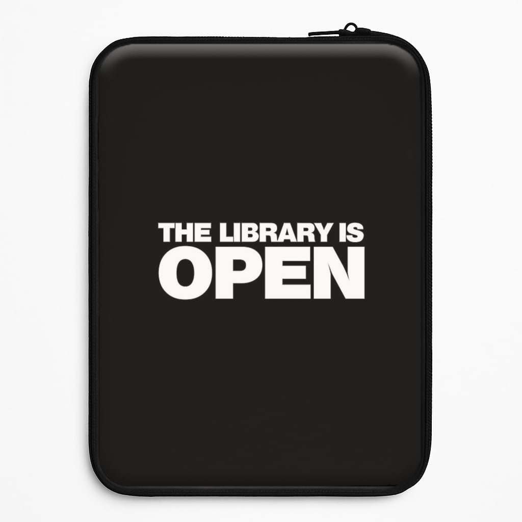 The Library is OPEN - Drag Queen's Drag Race Laptop Sleeve