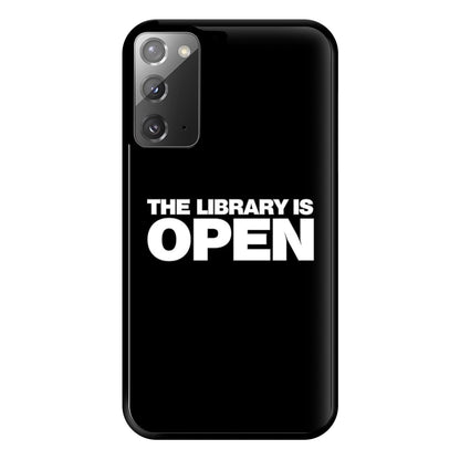 The Library is OPEN - Drag Queen's Drag Race Phone Case for Galaxy Note 20 Ultra