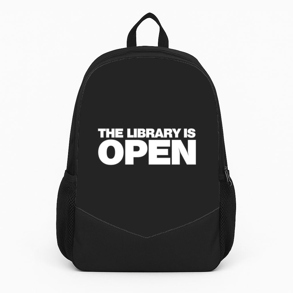 The Library is OPEN - Drag Queen's Drag Race Large Backpack