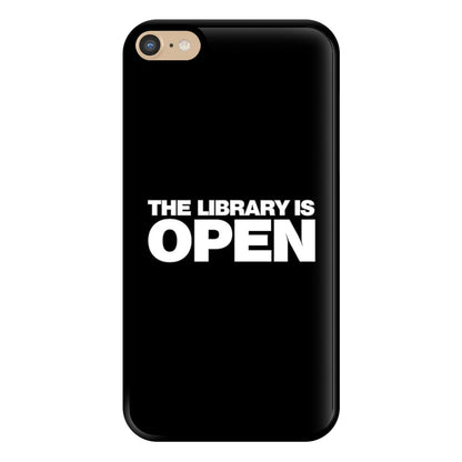 The Library is OPEN - Drag Queen's Drag Race Phone Case for iPhone 6 Plus / 7 Plus / 8 Plus