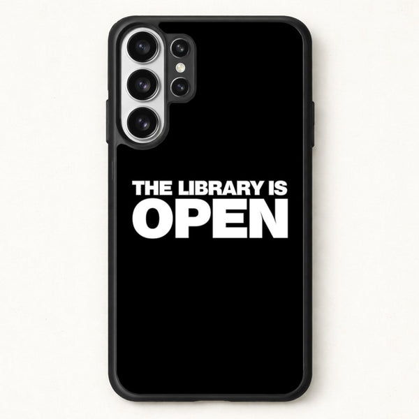 The Library is OPEN - Drag Queen's Drag Race Phone Case for Galaxy S26 Ultra