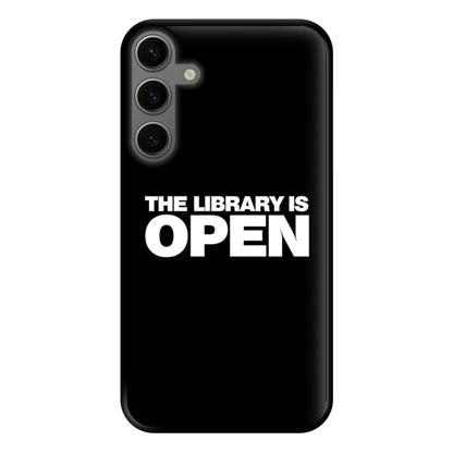 The Library is OPEN - Drag Queen's Drag Race Phone Case for Galaxy S23FE