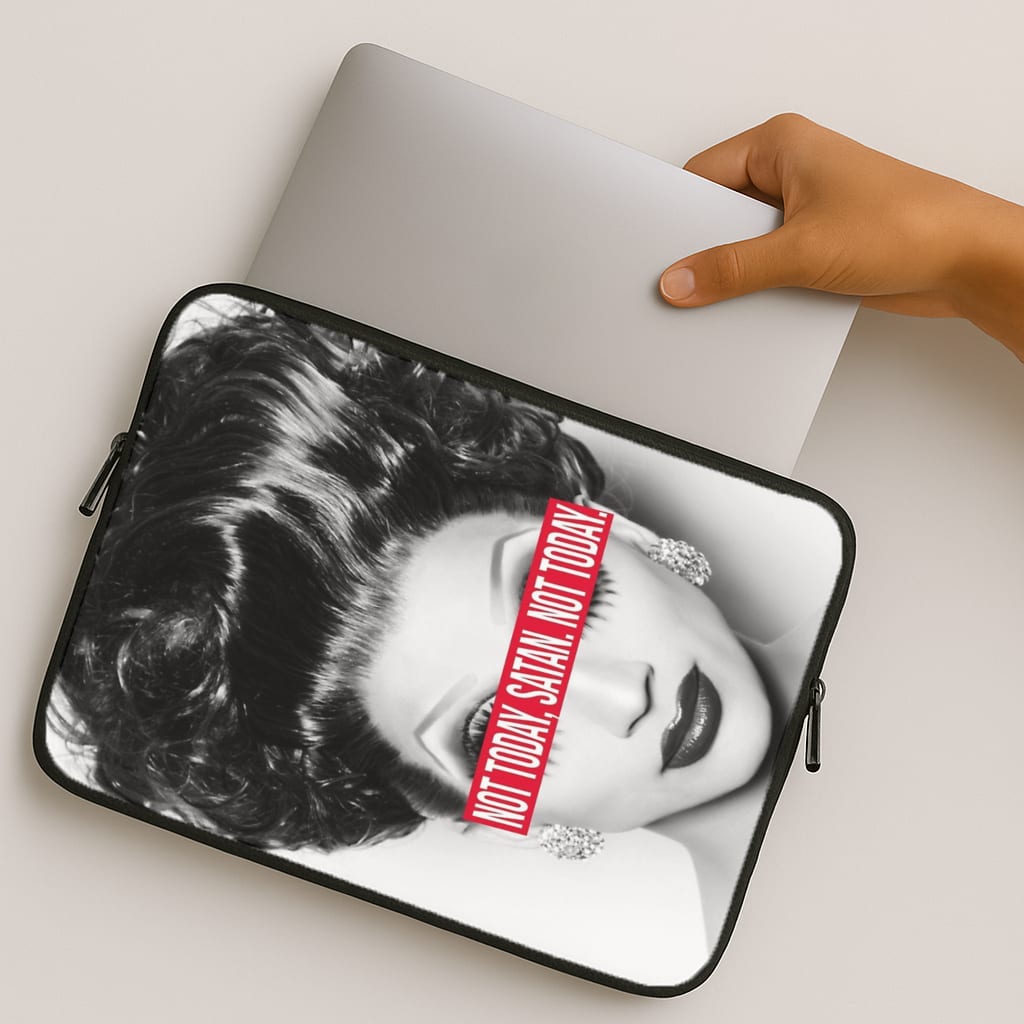 Not Today, Satan. Not Today - Drag Queen's Drag Race MacBook Case