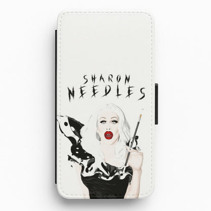 Sharon Needles - RuPaul's Drag Race Flip Wallet Phone Case