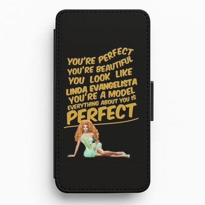 Valentina, You're Perfect, You're Beautiful... Flip Wallet Phone Case