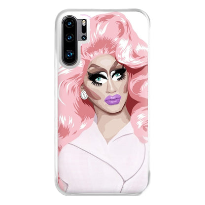 White Trixie Mattel - Drag Queen's Drag Race Phone Case for Huawei P30 Pro