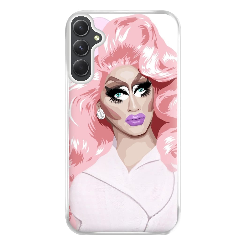 White Trixie Mattel - Drag Queen's Drag Race Phone Case for Galaxy A34