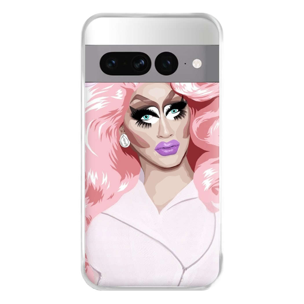 White Trixie Mattel - Drag Queen's Drag Race Phone Case for Google Pixel 7 Pro