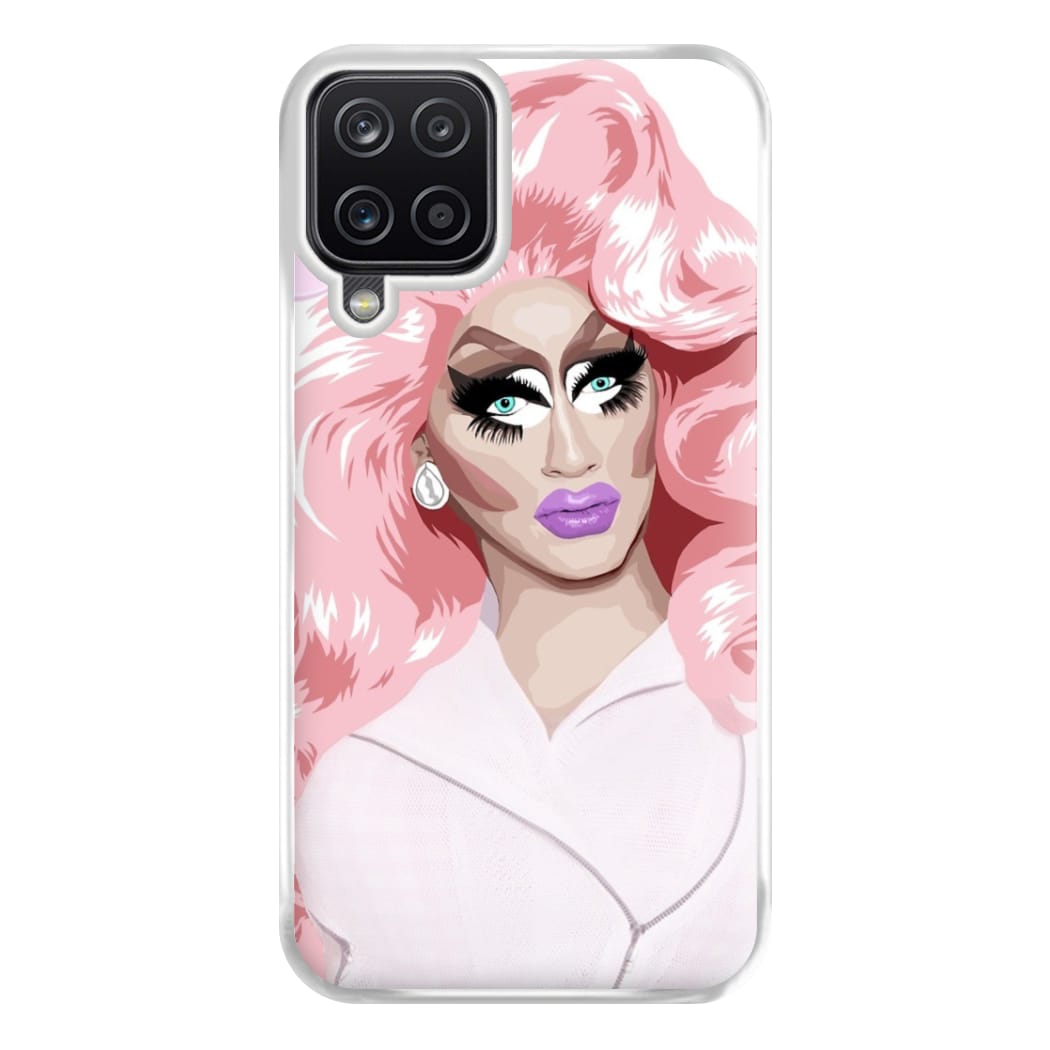 White Trixie Mattel - Drag Queen's Drag Race Phone Case for Galaxy A12