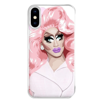 White Trixie Mattel - Drag Queen's Drag Race Phone Case for iPhone XS Max